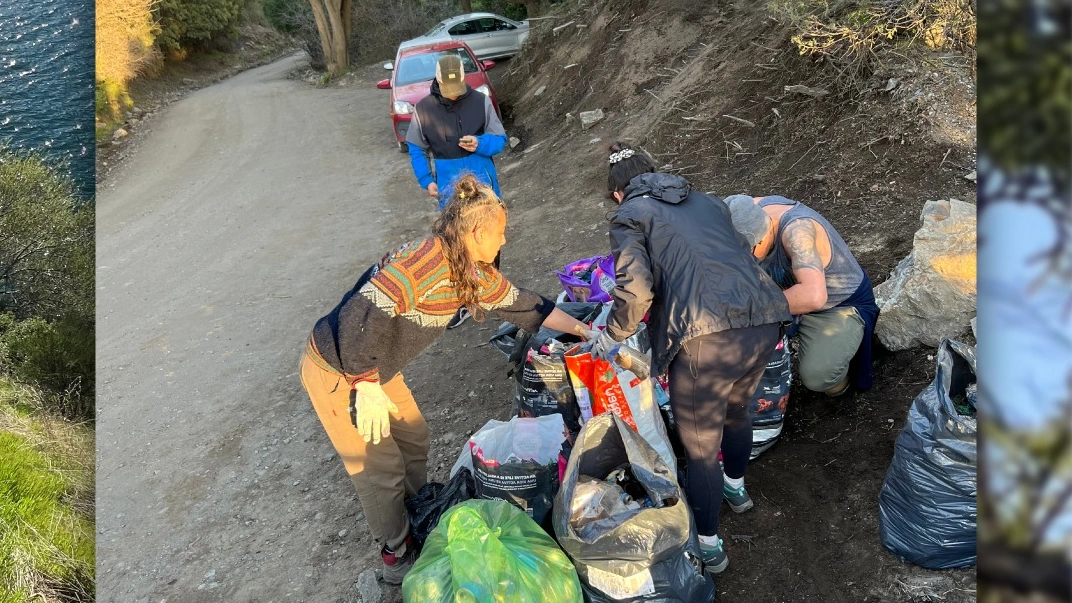 Materiales recuperados en una jornada de limpieza